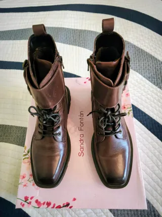 Botas Marrones Sandra Fontán Talla 39