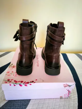 Botas Marrones Sandra Fontán Talla 39