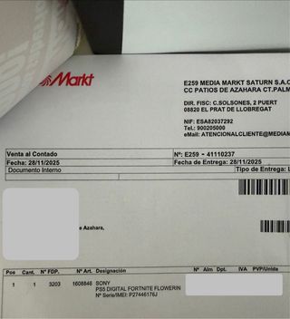 PS5 Slim Sony 3 Meses Uso