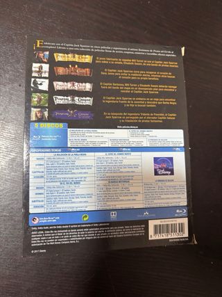 Colección 7 Películas Blu-ray Full HD