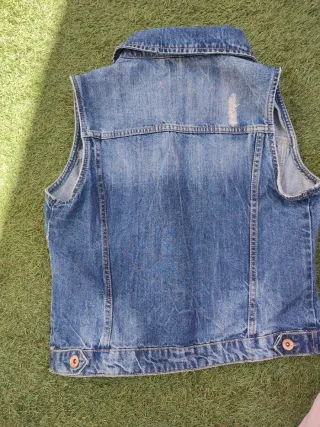 Chaqueta tejana Letfis azul