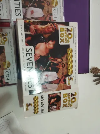 Caja 5 CDs Seventies 20th Century Box