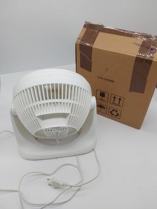 Amazon Basics Ventilador de escritorio portátil, funcionamiento silencioso, 18 cm, 3 velocidades, inclinación de 90° variable, B