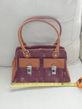 Bolso Pierre Cardin Mujer Marrón y Vino