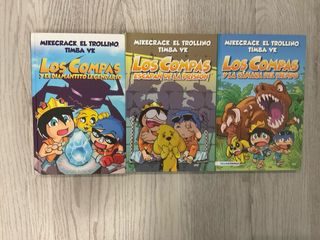 Libros Los Compas (1,2y3) en color y tapa dura
