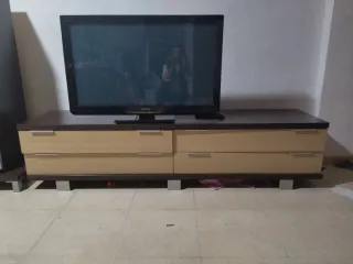 Mueble salón con mesa comedor