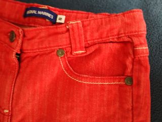 Pantaloni arancioni 8 anni