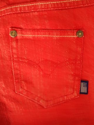 Pantaloni arancioni 8 anni