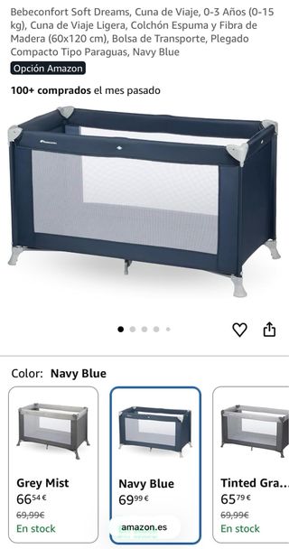 Cuna de viaje Bebeconfort Navy Blue
