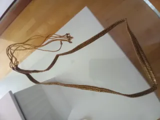 Cinturón, collar o pulsera artesanal