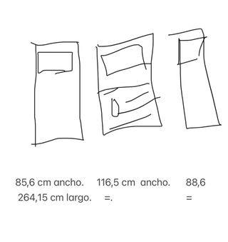 Estructura aluminio con puerta y fijos