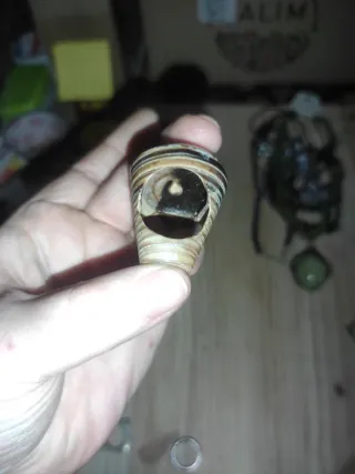 Anillo con diseño espiral