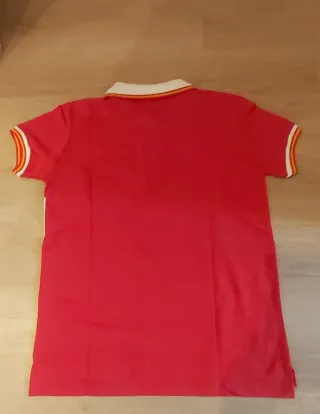 Polo Madrid Rojo y Blanco
