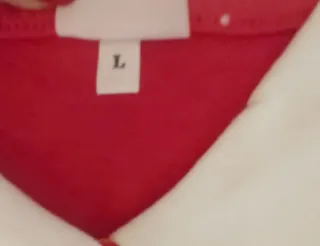 Polo Madrid Rojo y Blanco