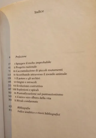 2 saggi a favore della teoria dell'evoluzione