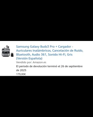 Samsung Galaxy Buds 3 Pro Grises/Plateados