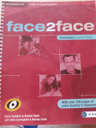 Libro Inglés Elementary student Workbook face2face