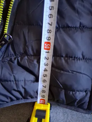 Giubbotto reversibile per bambini con stampa e nero