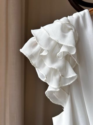 Blusa Poète Blanca Talla S