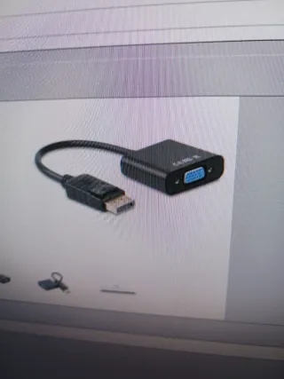 Adattatore DisplayPort maschio a VGA femmina