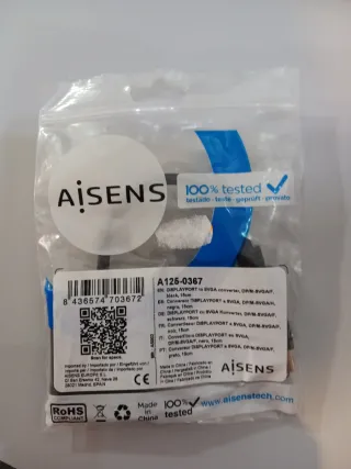 Adattatore DisplayPort maschio a VGA femmina