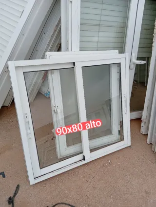 Ventana aluminio 74x123 Climalit