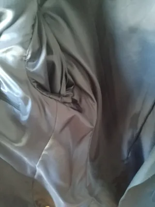 Americana Zara Lana Talla 50 Negra