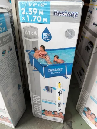 Piscina Desmontable Tubular Steel Pro 259x170x61