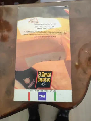 Miguel Induráin Campeón Tour 2 VHS Mundo Deportiv