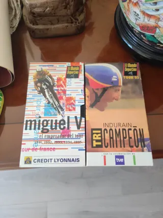 Miguel Induráin Campeón Tour 2 VHS Mundo Deportiv