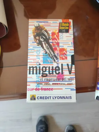 Miguel Induráin Campeón Tour 2 VHS Mundo Deportiv