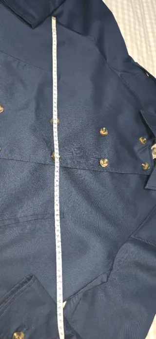 Gabardina capa azul marino Talla L/XL