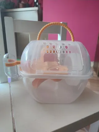 ¡¡¡ TRANSPORTÍN DE VIAJE PARA HAMSTER !!!