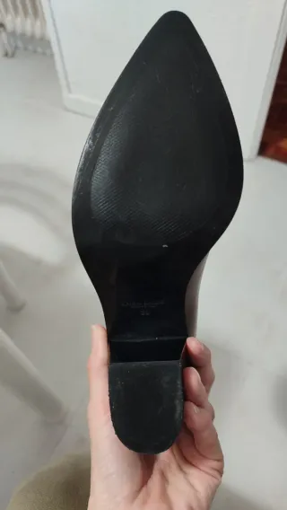 Botines Zara Piel Talla 38