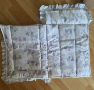 Lote ropa carrito/minicuna con ositos