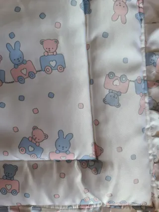 Lote ropa carrito/minicuna con ositos