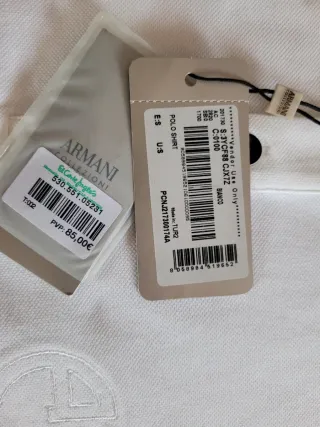 Polo Armani Collezioni original a estrenar.