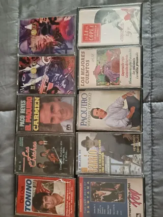 Lote 10 Casetes Varios Artistas