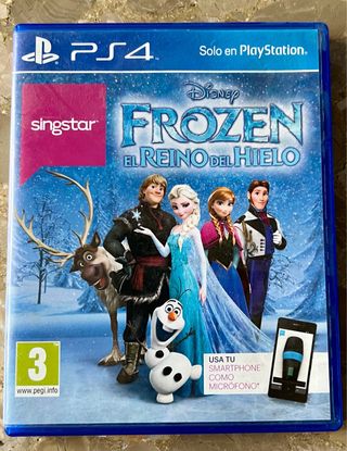 Singstar Frozen El Reino del Hielo PS4