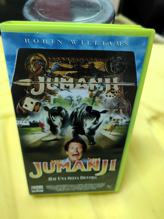Lote 4 VHS: Blade, Jumanji, MIB, Cyborg Cop