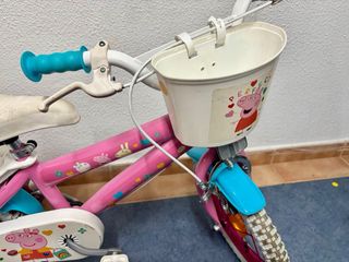 Bicicleta Peppa Pig 14 con ruedines