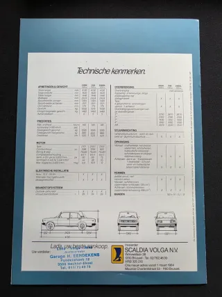 Catálogo Lada 2105 De rekenmachine