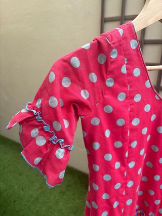 Traje Flamenca Lunares Talla 8