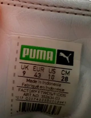 Zapatillas Puma Suede Negras y Blancas