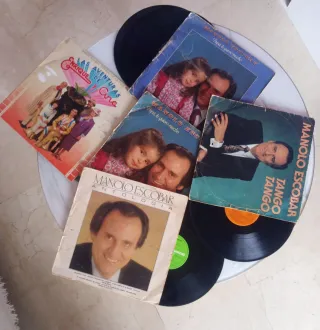 Colección Vinilos Manolo Escobar