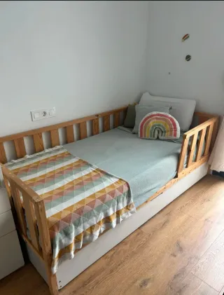 Cama nido madera con cajón