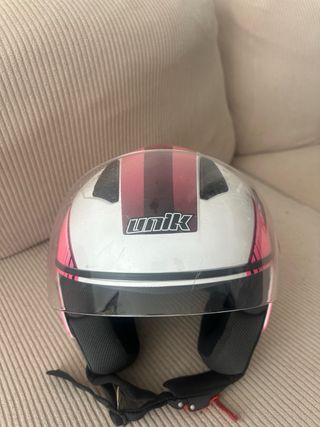 Casco Moto Unik Rosa Pink