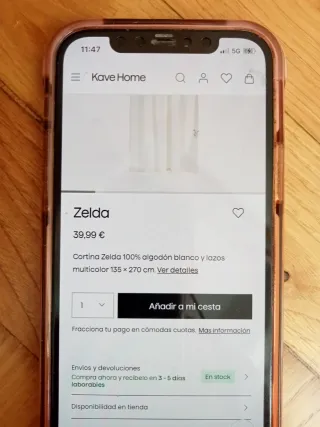 Cortinas sin estrenar - Pack 2