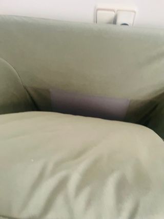 Poltrona Ikea in Tessuto Verde