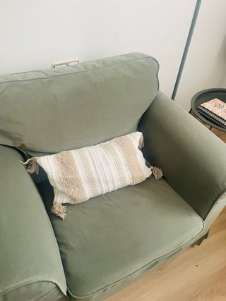 Poltrona Ikea in Tessuto Verde